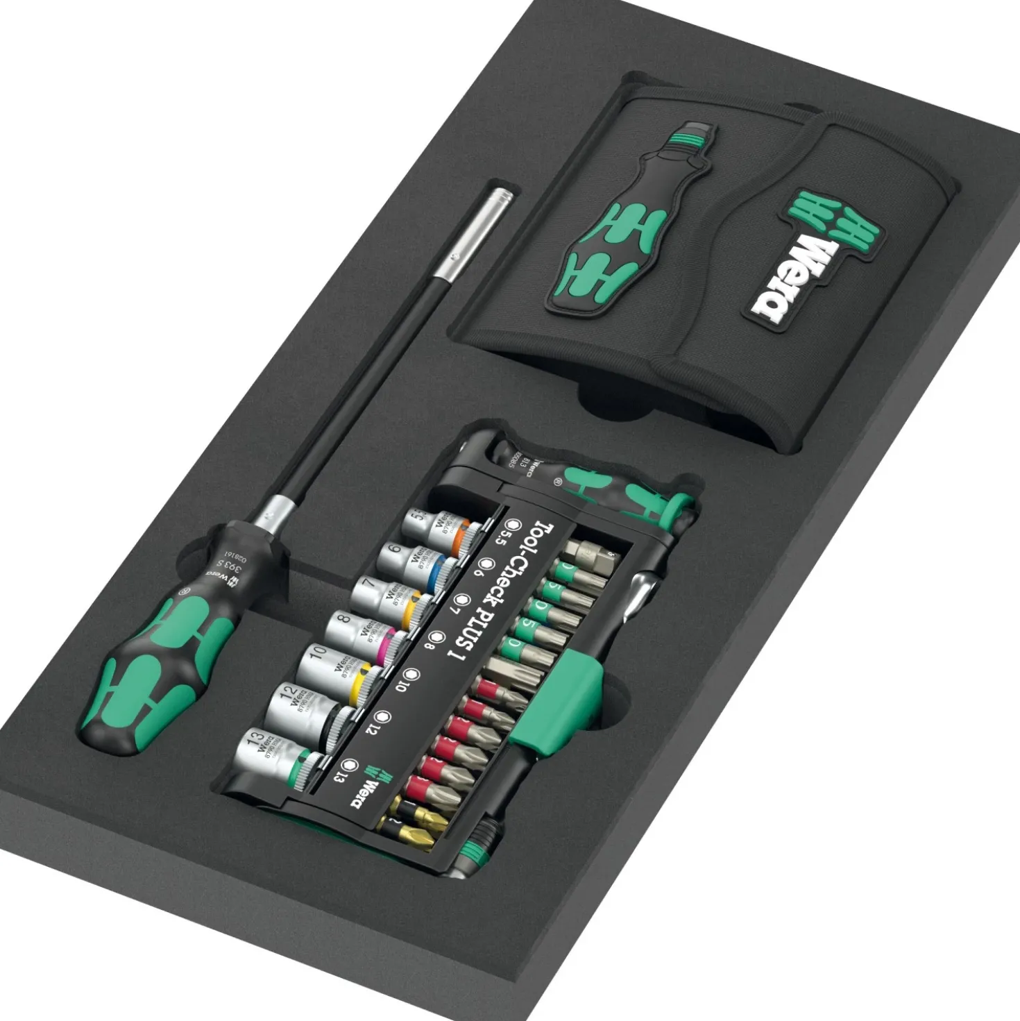 Wera 05150136001 9706 Tool Rebel Gereedschapswagen Stainless 2 gevuld - 191-delig - 7 laden