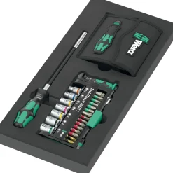 Wera 05150135001 9705 Tool Rebel Gereedschapswagen Stainless 1 gevuld - 177-delig - 7 laden
