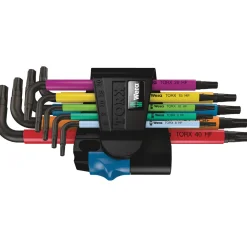 Wera 967/9 TX 9 Delige inbussleutel set - Torx - T8-40