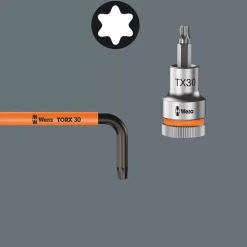 Wera 967/9 TX 9 Delige inbussleutel set - Torx - T8-40