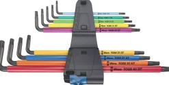 Wera 05024470001 967/9 TX XL Multicolour HF 1 9-delige Inbussleutelset met vasthoudfunctie - Lang - Torx