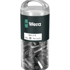 Wera 05072441001 851/1 Z 1/4" Philips Bit - PH2 x 25mm (100st)