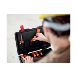 Wiha 47312 Basic set L electric Gereedschapset in koffer - 46-delig - voor elektriciens