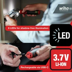 Wiha E-schoevendraaier SpeedE PocketDrive met Bitbox en tas