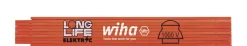 Wiha 4102008 Longlife Elektriciensduimstok - metrisch - 2m - 10 delen - oranje