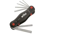 Wiha 351 PG7 7-delige Mini PocketStar Inbussleutelset - uitklapbaar model - 2-8mm