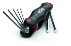 Wiha 351 PG7 7-delige Mini PocketStar Inbussleutelset - uitklapbaar model - 2-8mm