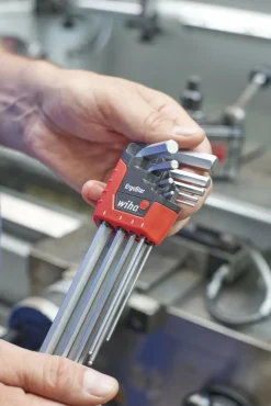 Wiha 369R H9 9-delige Inbussleutelset in ErgoStar houder - 1,5-10mm