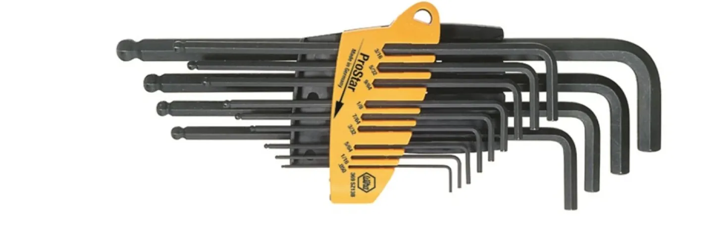 Wiha 369 SZ13B 13-delige Inbussleutelset in ProStar houder - 0,05-3/8"