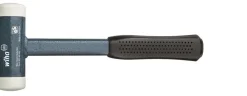 Wiha 8021 Terugslagloze kunststof hamer met holle metalen steel - 40 x 305mm