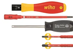 Wiha XX2872S3 5-delige TorqueVario-S Momentschroevendraaierset - SL/PZ