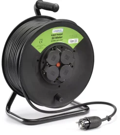WikuTech WT 4012 - Professionele kabelhaspel - 50m - H07RN-F 3G 1,5mm²