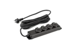 WikuTech WT 3011 4-voudige verdeeldoos - 5m - H07RN-F 3G1,5mm²