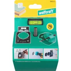 Wolfcraft 5902000 2-delige Projectset Hollewanddozen - 76mm
