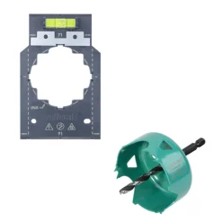 Wolfcraft 5902000 2-delige Projectset Hollewanddozen - 76mm