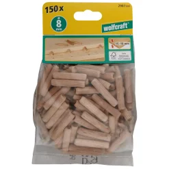 Wolfcraft 2907000 Deuvel - 8mm (150st)
