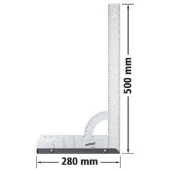 Wolfcraft 5206000 Winkelhaak - 280 x 500mm