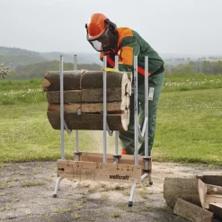 Wolfcraft 5121000 Zaagbok voor houtblokken - draagcapaciteit 150 kg