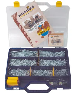 Woodies 61999005 1200-delige Torx Schroeven in assortimentskoffer