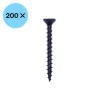 Woodies Ultimate Blackline Spaanplaatschroef - TX20 - Platverzonken kop - Voldraad - Gecoat - 200st