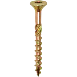 Woodies 61440272 Ultimate Spaanplaatschroef - TX20 - 4.0 x 25mm - Verzonken kop - Deeldraad - Verzinkt (200st)