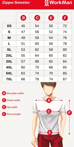 Workman Zipper Sweater