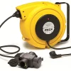 Zeca ZEEL4315/GS 3 Kabelhaspel met PVC kabel 3 stroomgeleiders - H05VVF - 3x1,5mm² - 14+1m