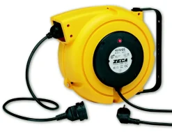 Zeca ZEEL4315/GS Kabelhaspel met PVC kabel 3 stroomgeleiders - H05VVF - 3x1.5mm² - 14+1m
