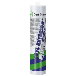 Zwaluw Den Braven 30880021 Acryl Exterior+ Acrylaatkit - Wit - 310ml - 12st