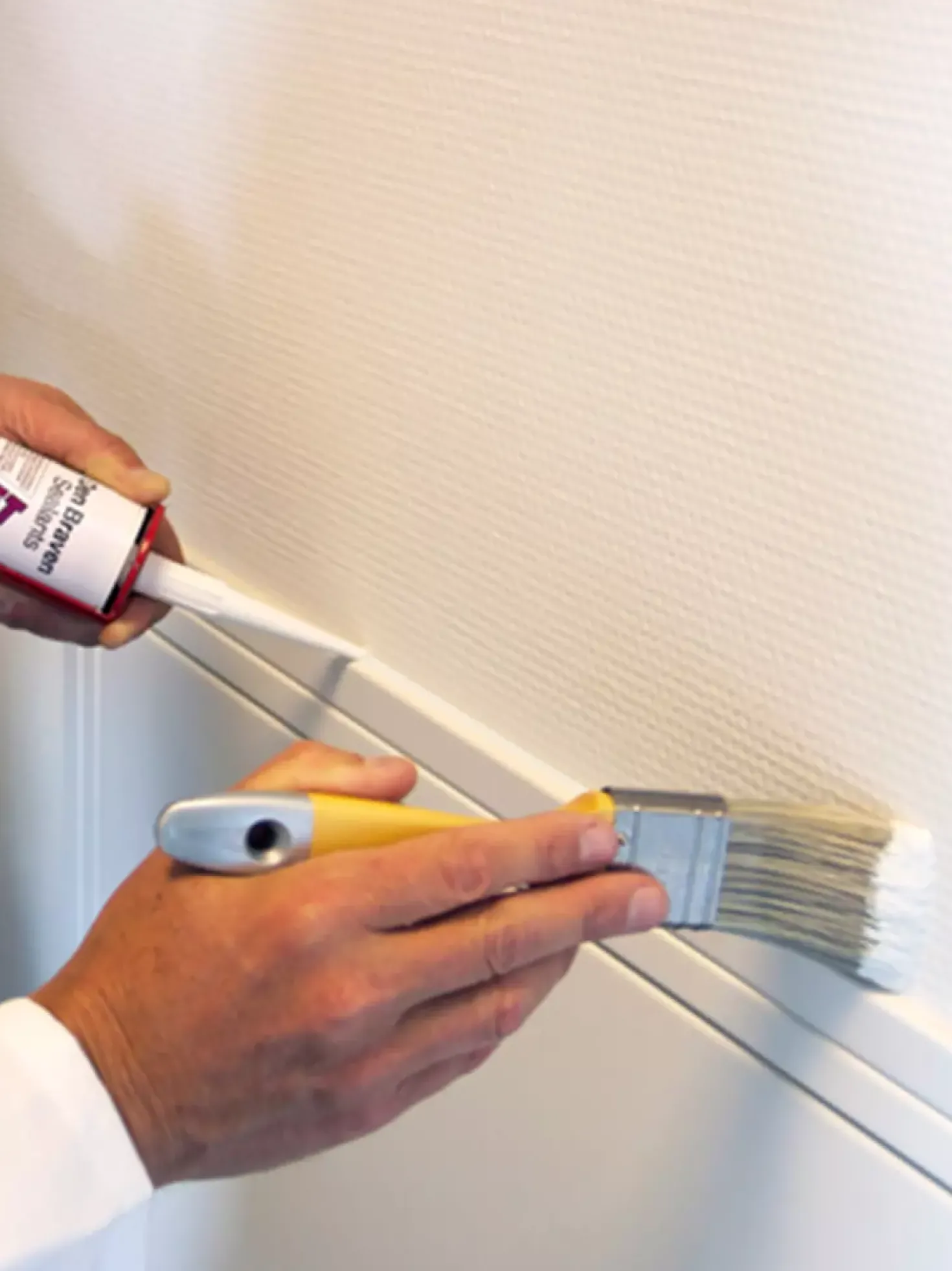 Zwaluw Den Braven 30880044 Acryl Wet on Wet Acrylaatkit- Wit - 310ml