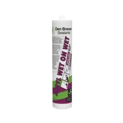 Zwaluw Den Braven 30880044 Acryl Wet on Wet Acrylaatkit- Wit - 310ml - 12st