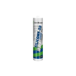 Zwaluw Den Braven 30618548 Silicone-BB Afdichtingskit - Grijs - 310ml
