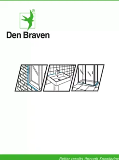 Zwaluw Den Braven Silicone-NO + Sanitary Siliconenkit