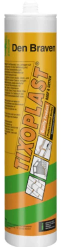 Zwaluw Den Braven 30620367 Tixoplast Dakkit - Zwart - 310ml